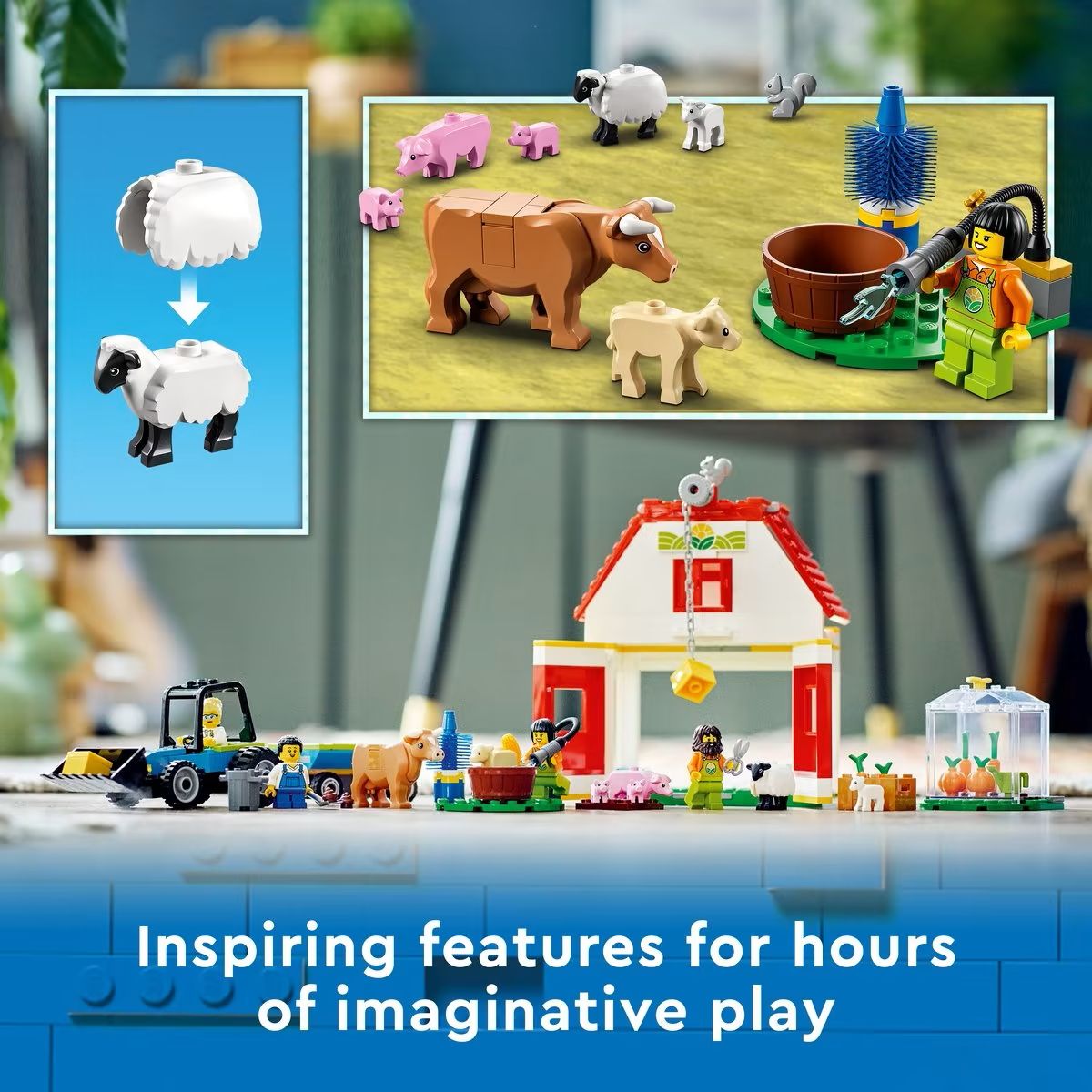 LEGO  City Barn and Farm Animals 60346 4