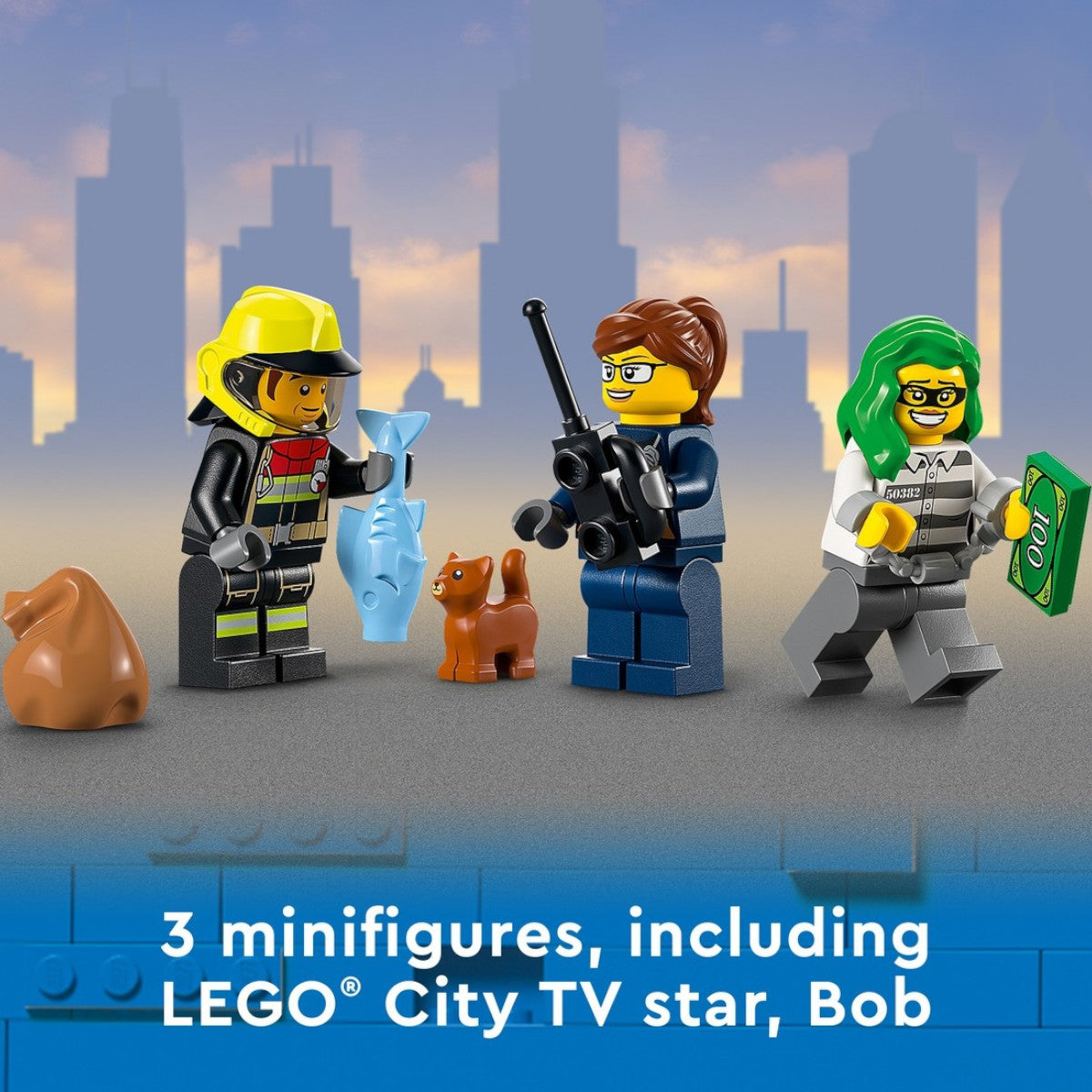 LEGO City Fire Rescue & Police Chase 60319 3