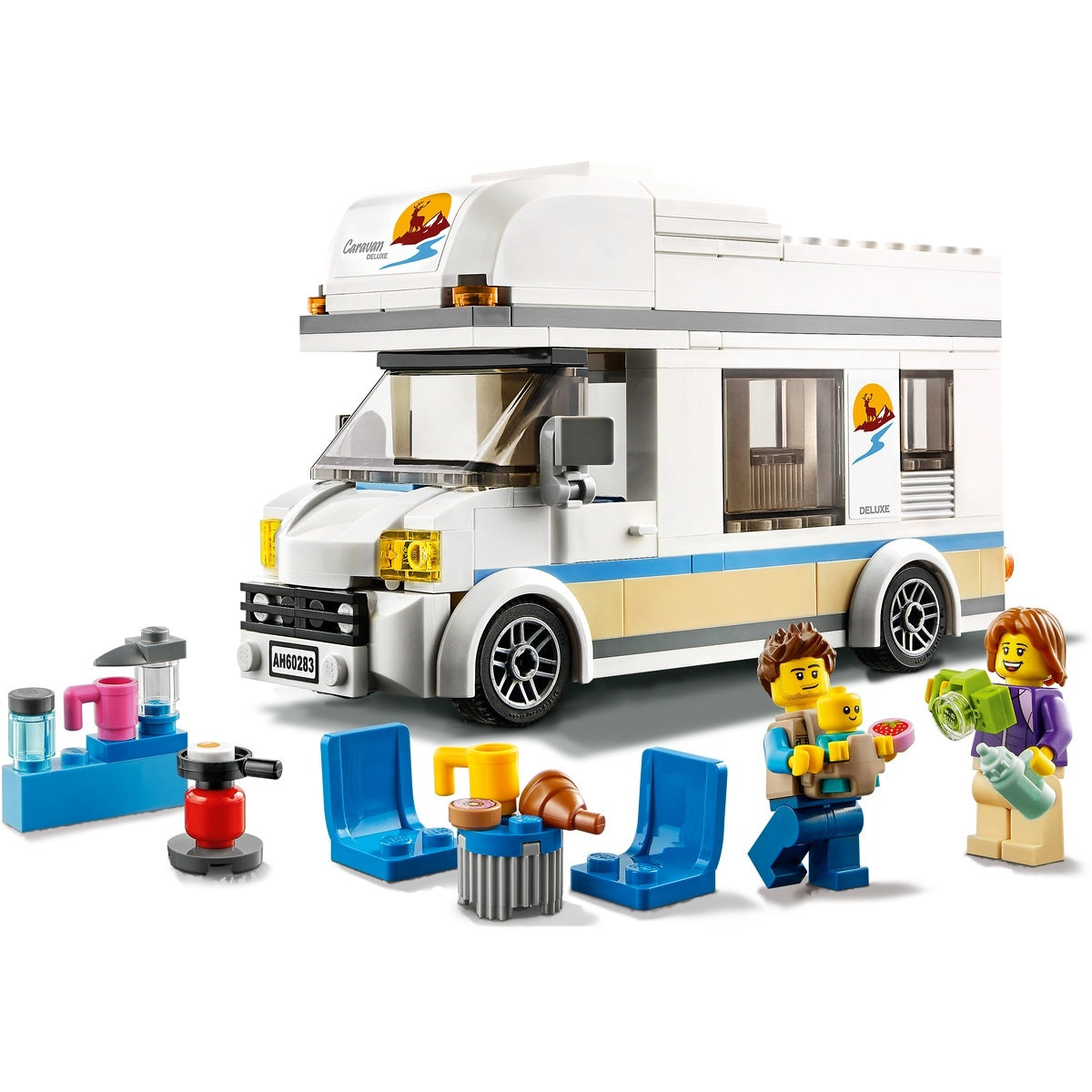 LEGO City Holiday Camper Van 60283 1