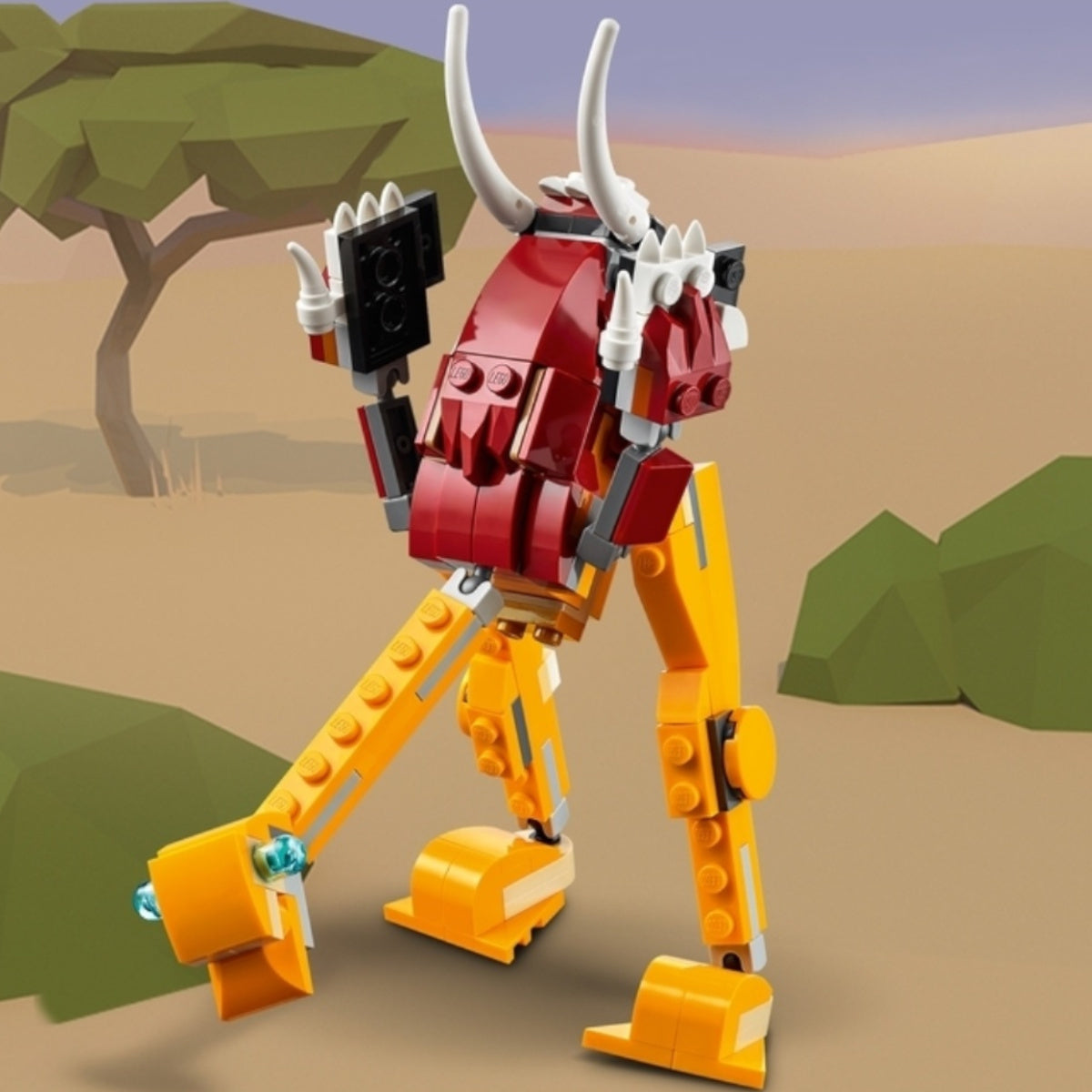 LEGO Creator 3 in 1 Wild Lion 31112 3