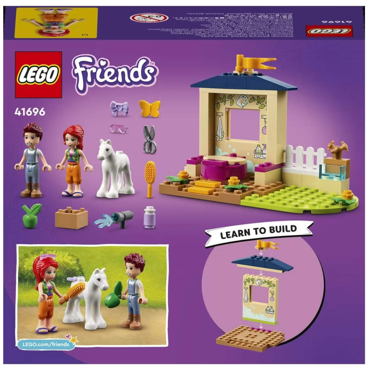 LEGO Friends Pony Washing Stable 41696 8