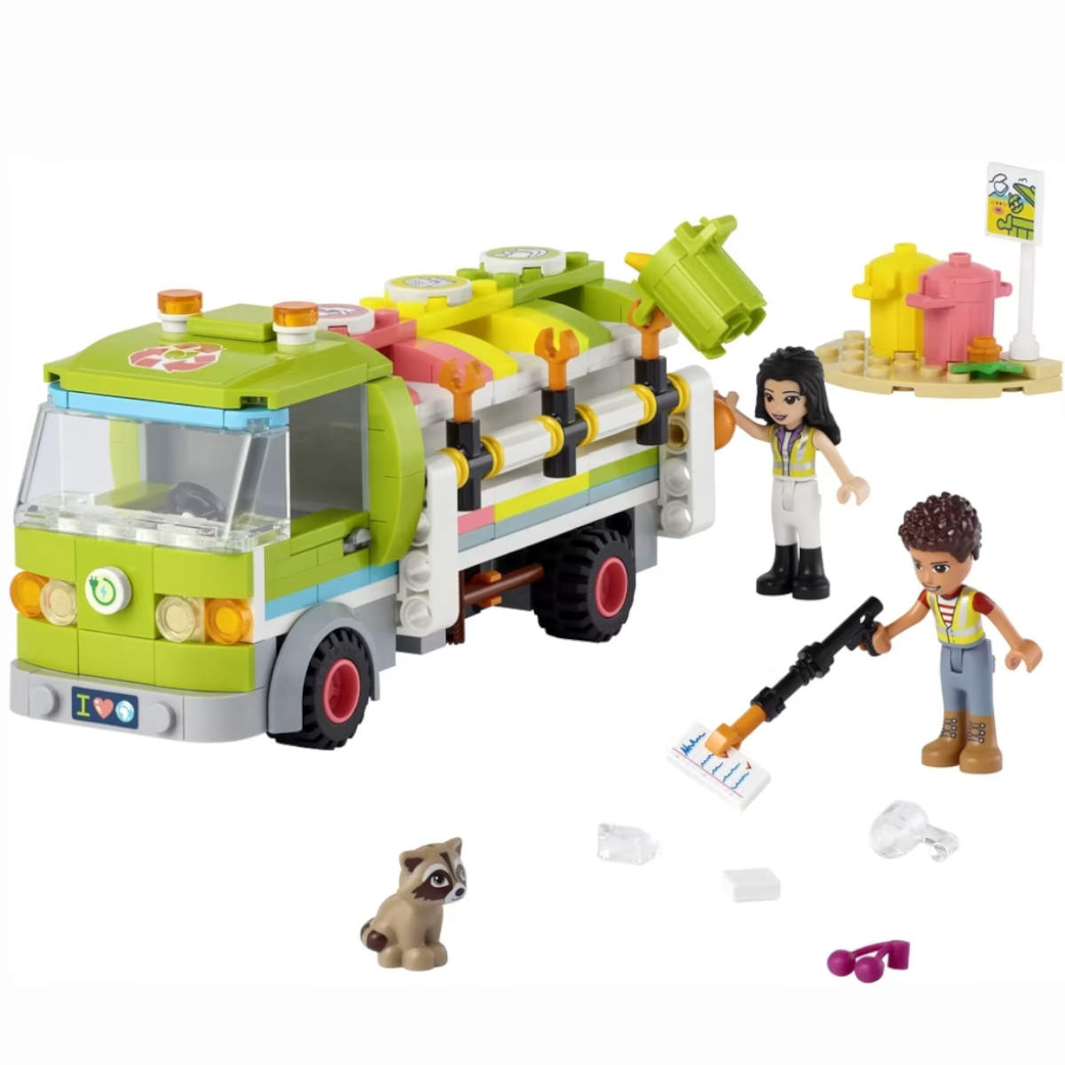 LEGO Friends Recycling Truck 41712 1