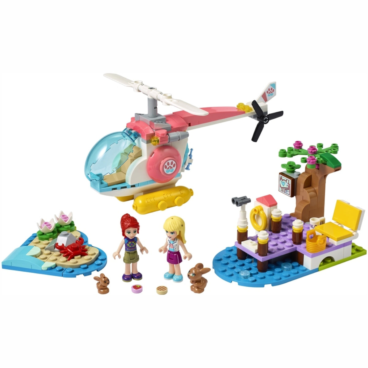 LEGO Friends Vet Clinic Rescue Helicopter 41692 3