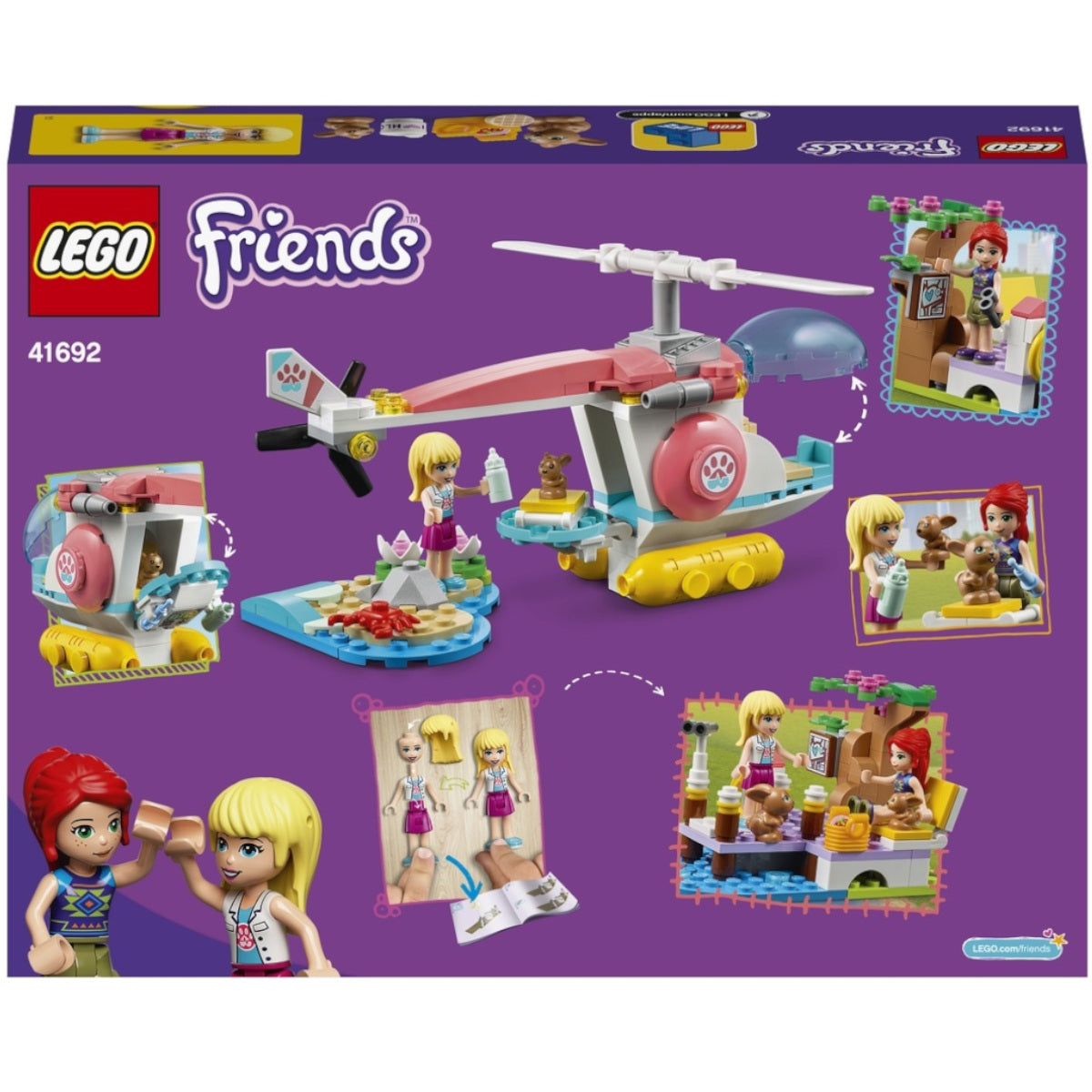 LEGO Friends Vet Clinic Rescue Helicopter 41692 8