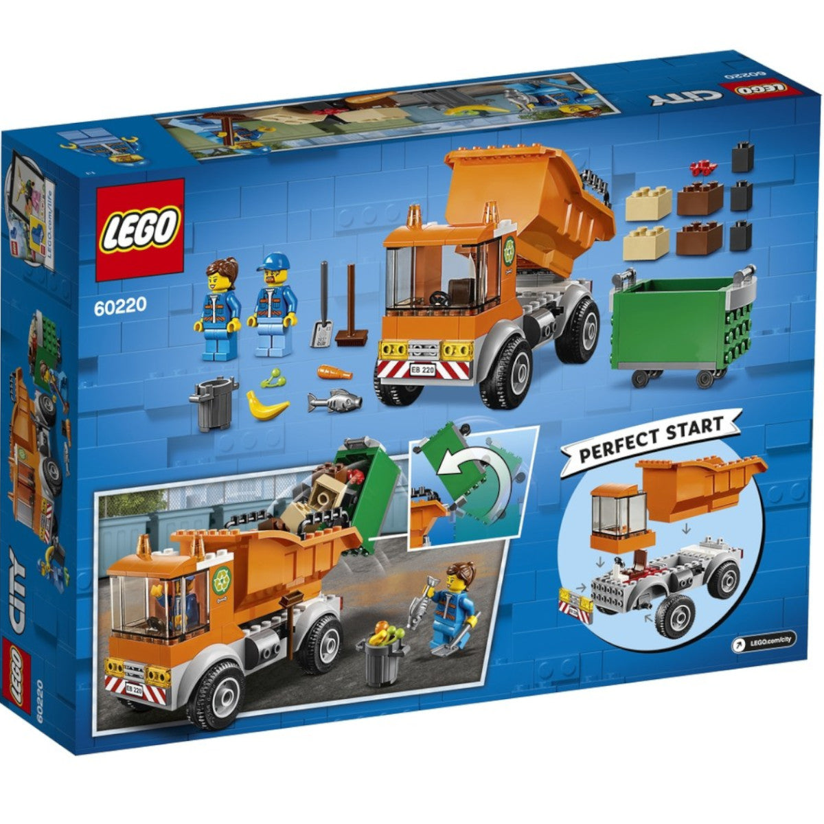 LEGO City Garbage Truck 60220 4