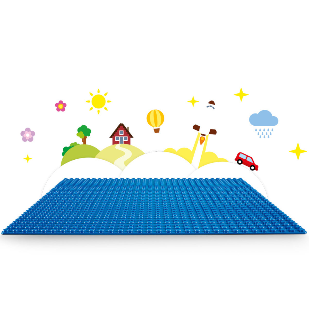 LEGO Classic Baseplate Blue 10714 1