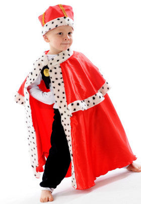 Little Heros Dress Up King Cape and Hat