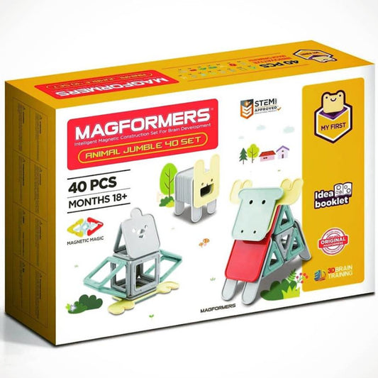 Magformers Animal Jumble 40pc