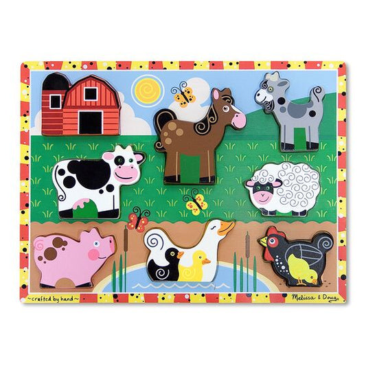 Melissa & Doug Chunky Puzzle Farm