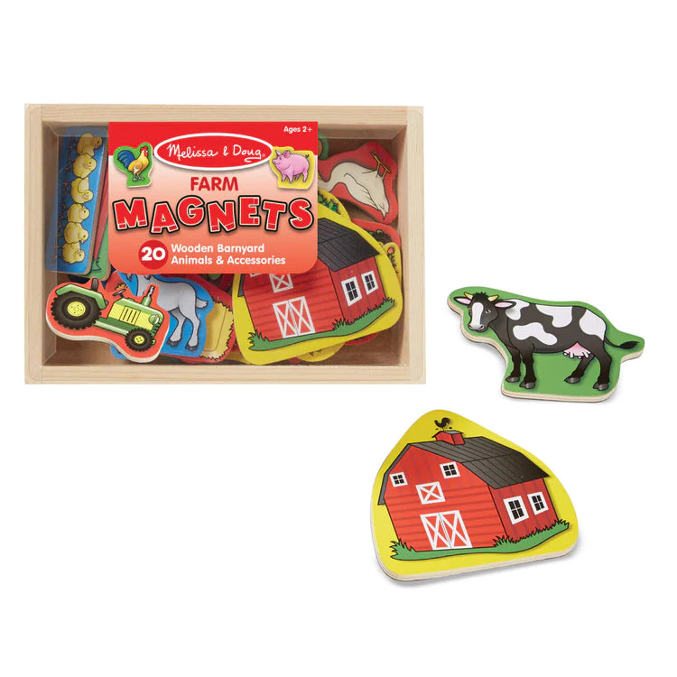 Melissa and Doug Magnetic Farm in Box Wooden 20pcs