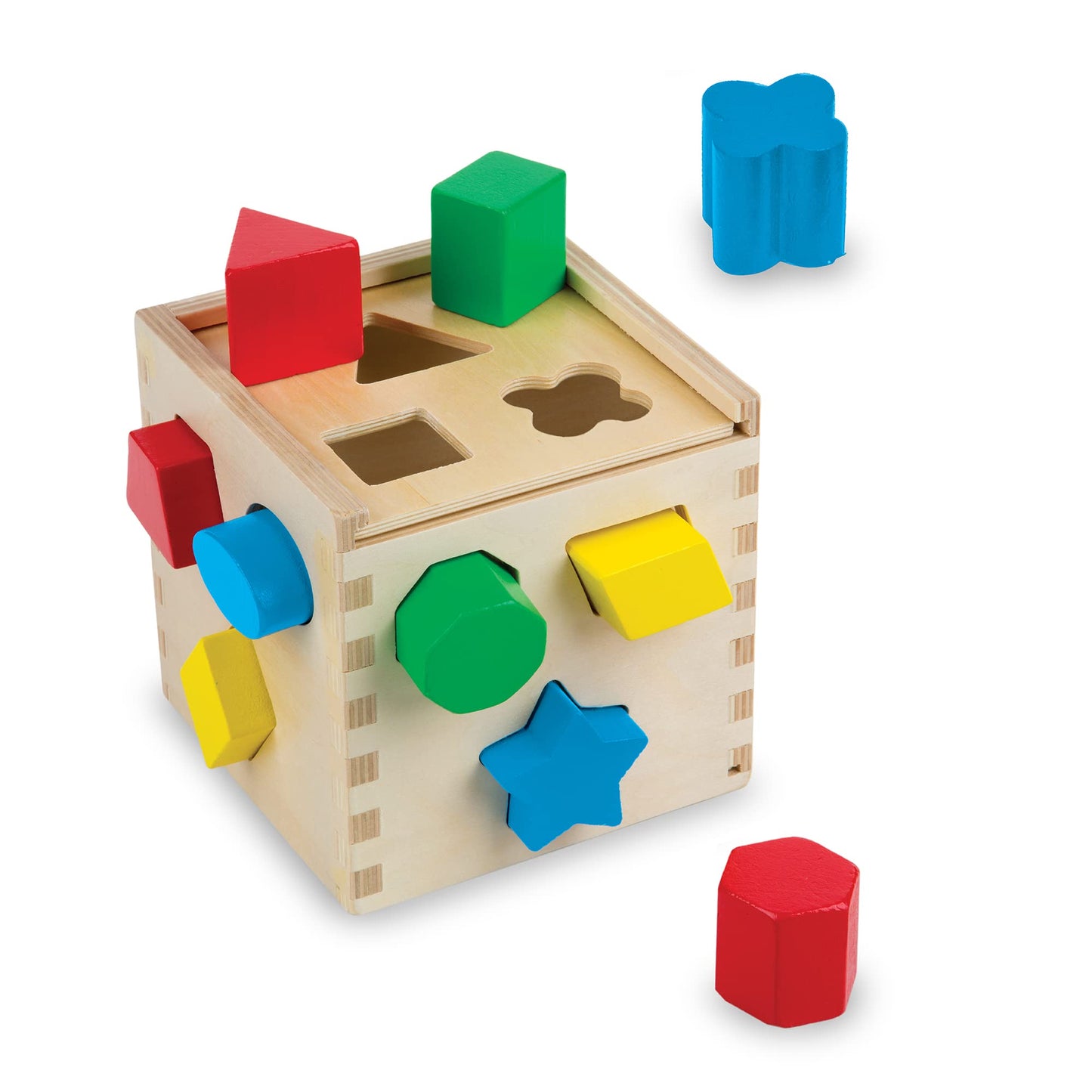 Melissa and Doug Shape Sorting Cube Wooden