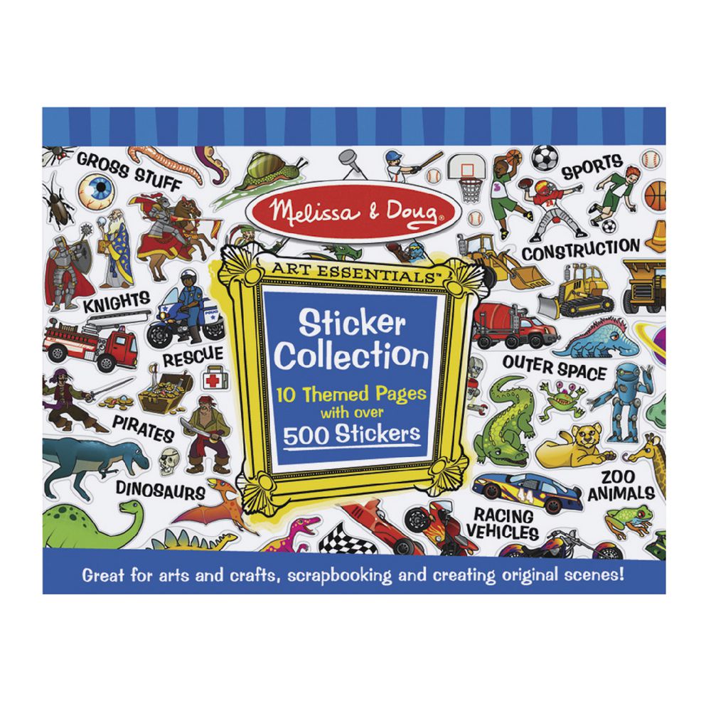 Melissa and Doug Sticker Collection Blue