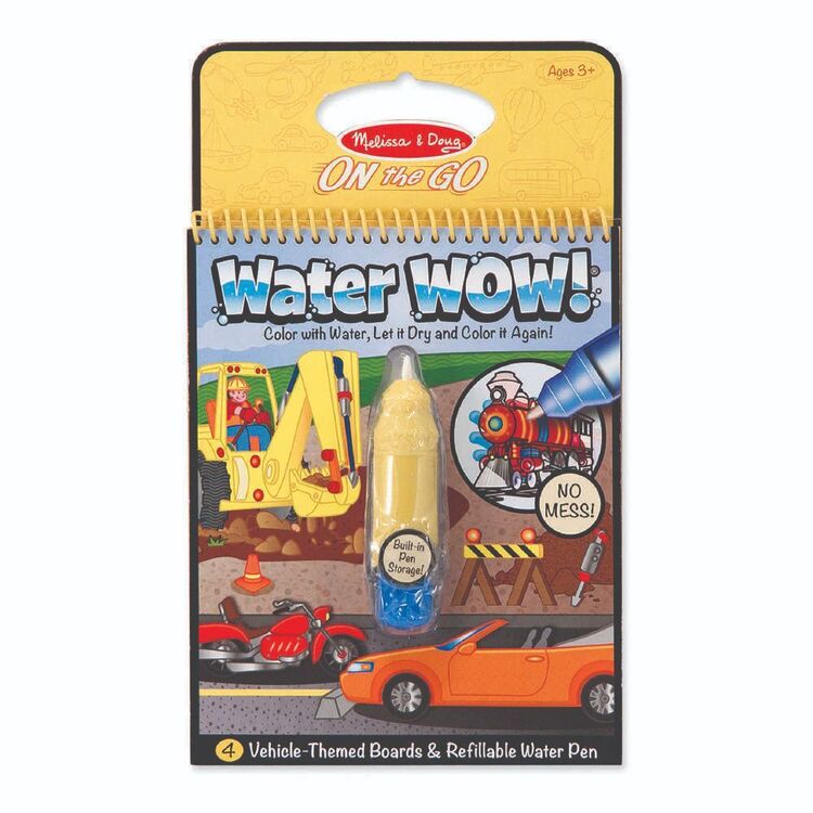 Melissa and Doug On the Go Water Wow - Vehicles