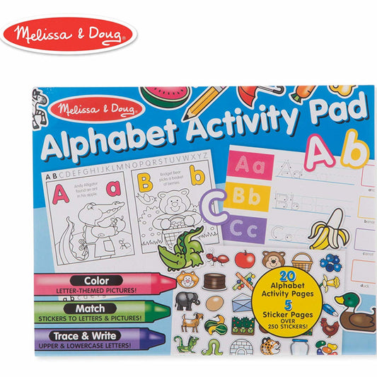 Melissa & Doug Alphabet Activity Pad