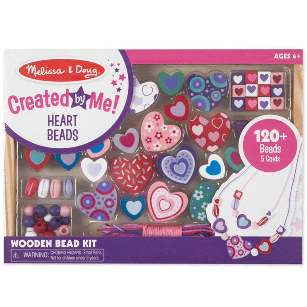 Melissa and Doug Bead Set Sweet Hearts Large