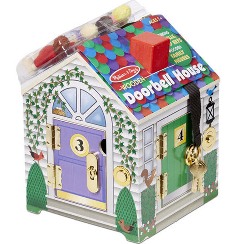 Melissa and Doug Doorbell House Wooden 3