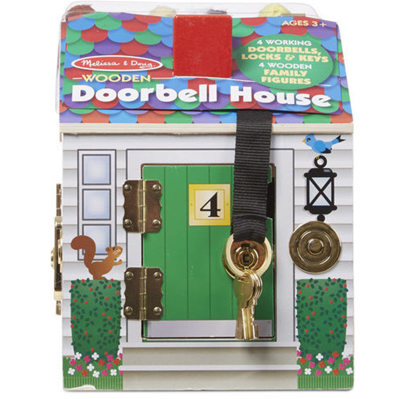 Melissa and Doug Doorbell House Wooden 4