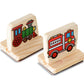 Melissa and Doug Stamp Set My First Vehicles Wooden 2