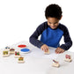 Melissa and Doug Stamp Set My First Vehicles Wooden 3