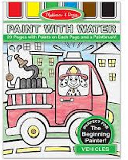 Melissa and Doug Paint with Water Vehicles