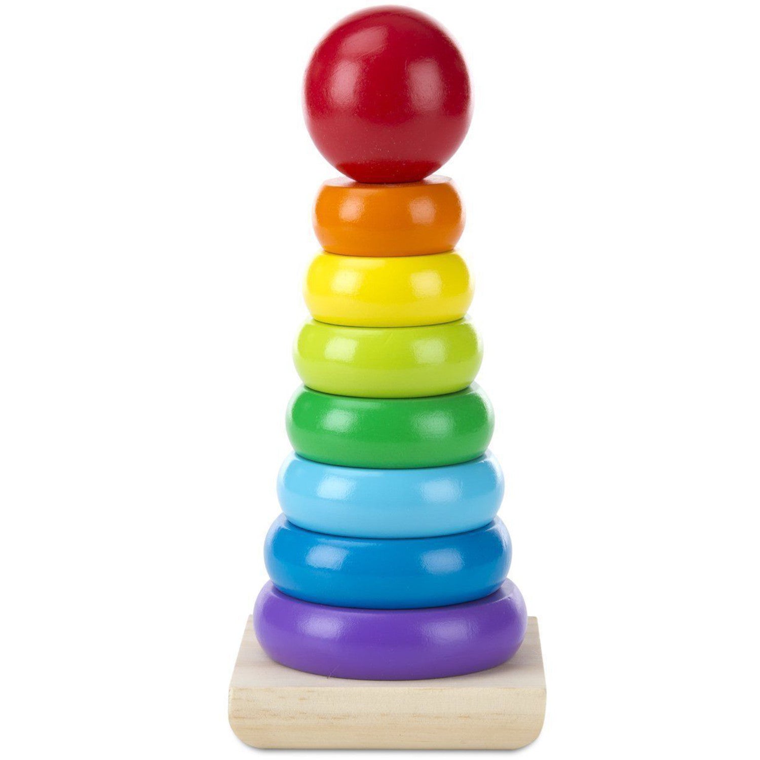 Melissa and Doug Rainbow Stacker Toy