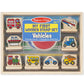 Melissa and Doug Stamp Set My First Vehicles Wooden