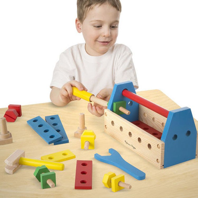 Melissa and Doug Tool Kit Wooden 24pc 3