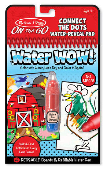 Melissa and Doug Water Wow Farm Connect the Dots On the Go