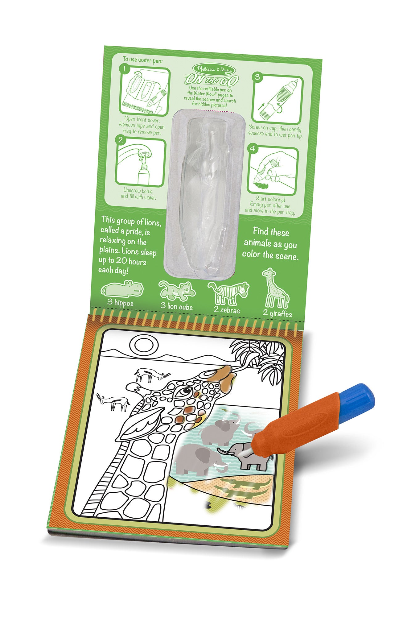 Melissa and Doug Water Wow Safari2