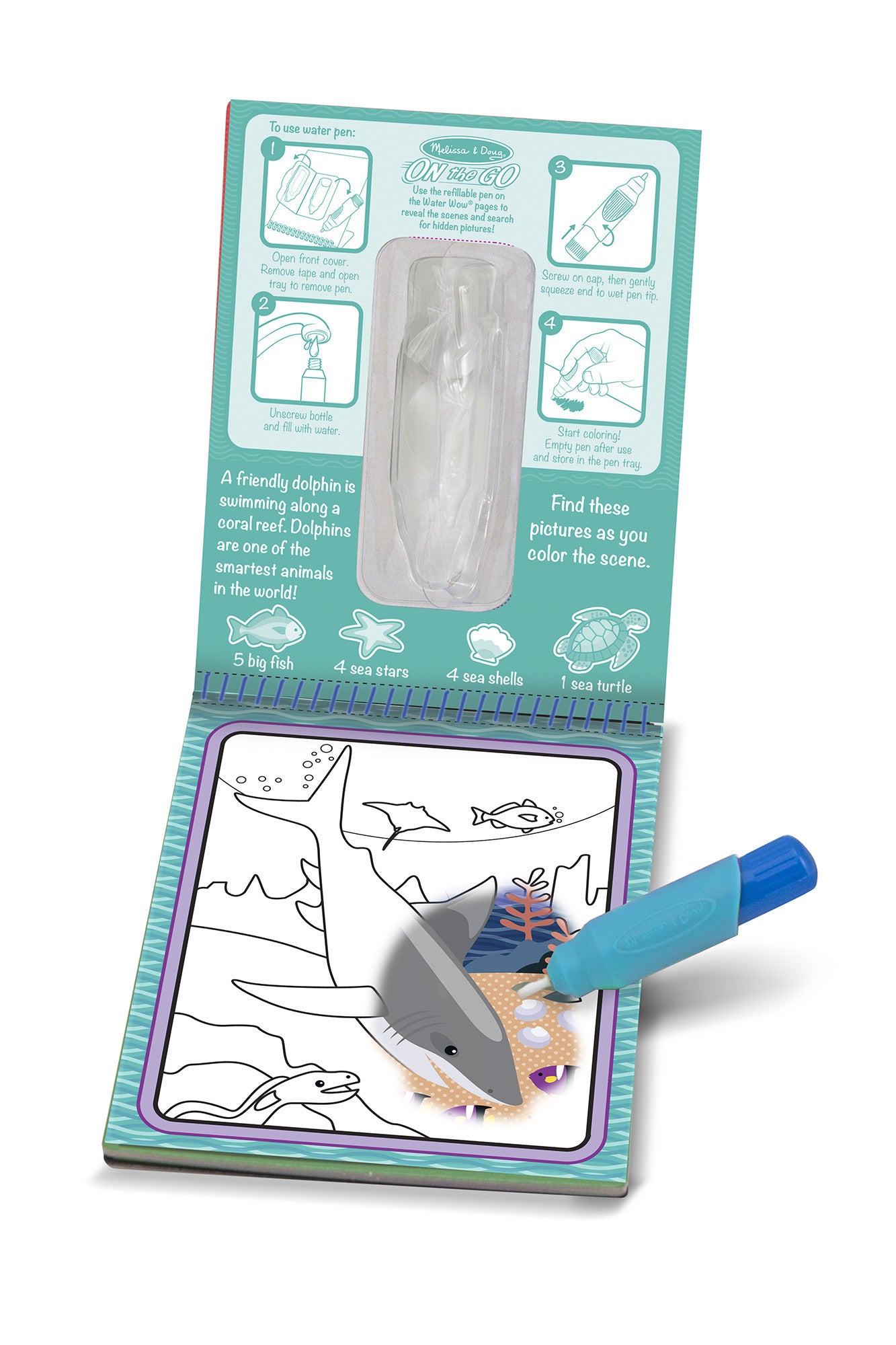 Melissa and Doug Water Wow Under the Sea2