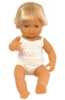 Miniland Doll Caucasian Boy