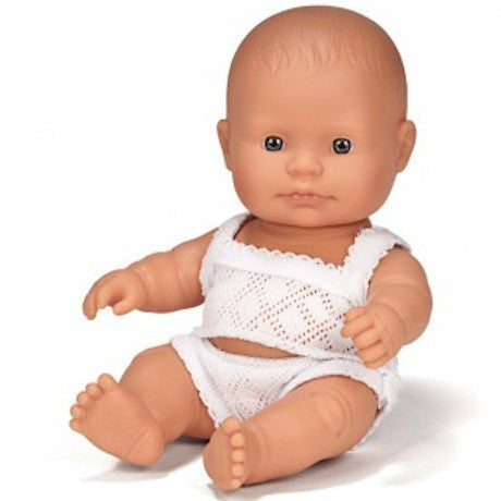 Miniland Doll Boy White 21cm