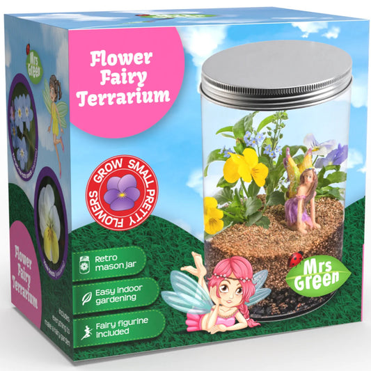 Mrs Green Flower Fairy Terrarium