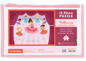Mudpuppy Puzzle Ballerinas 12pc