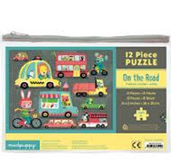 Mudpuppy Puzzle On the Road 12 pc