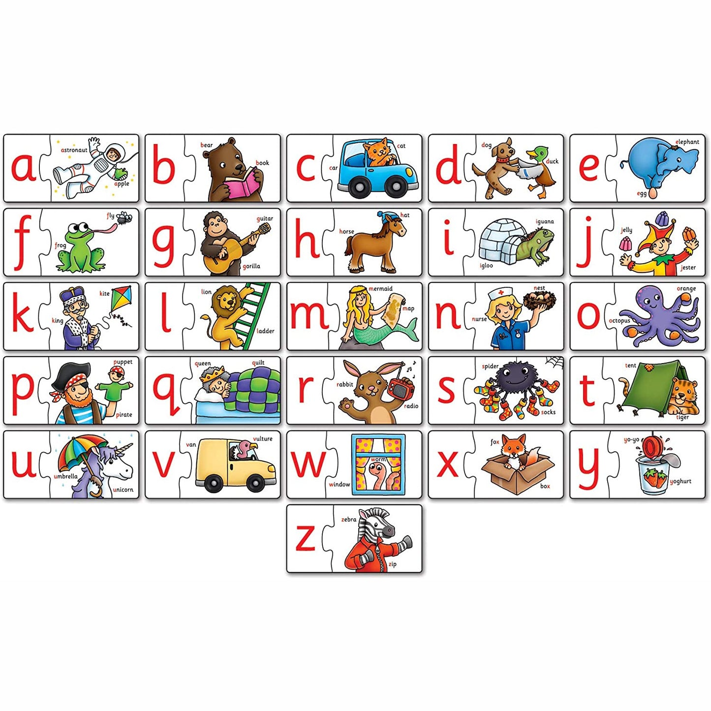 Orchard Toys Alphabet Match Activity Puzzles 1