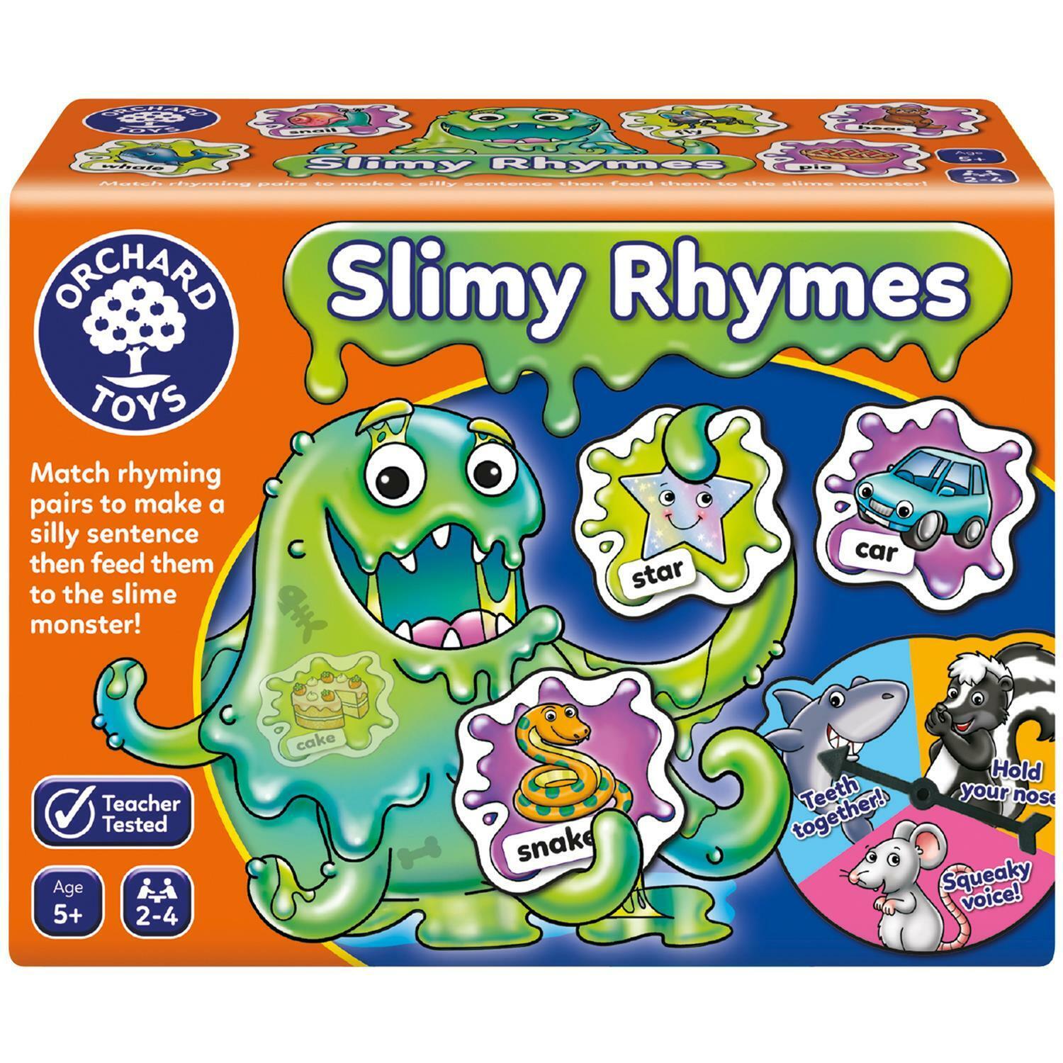 Orchard Toys  Slimy Rhymes Game