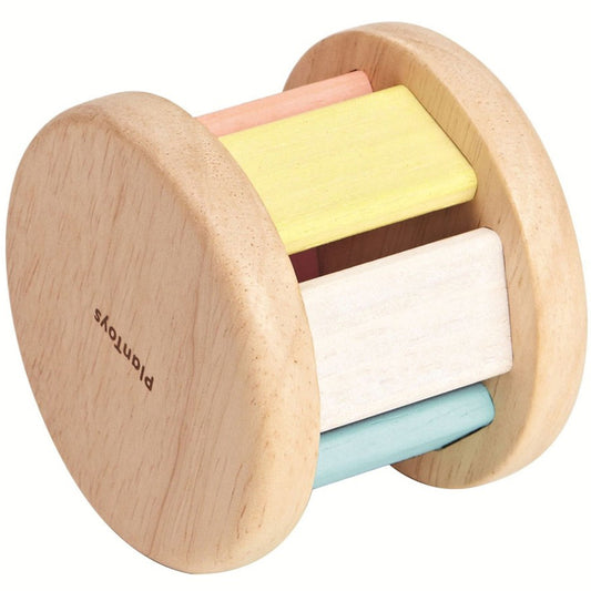 Plan Toys Roller Rattle Pastel Wooden 2