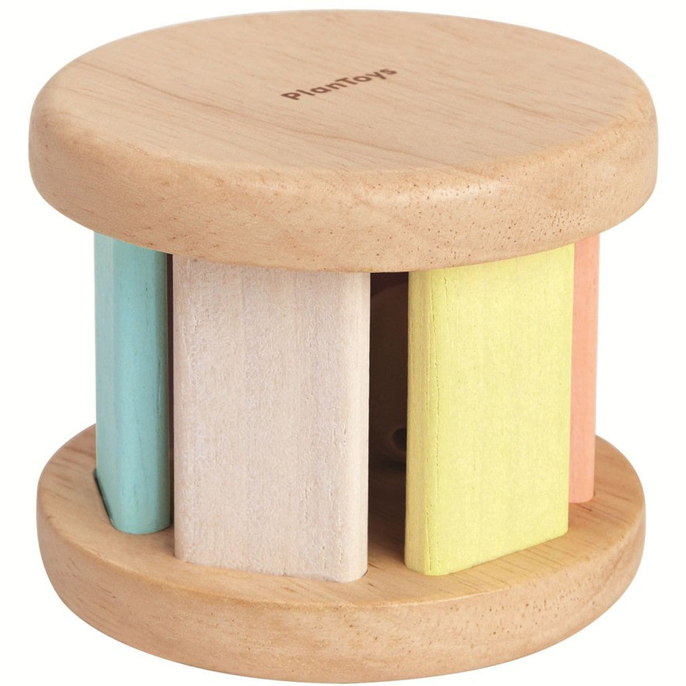 Plan Toys Roller Rattle Pastel Wooden