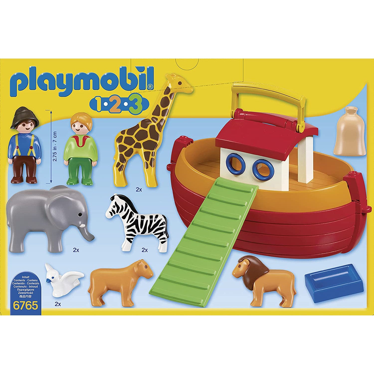PLAYMOBIL 1.2.3 My Take Along Noah’s Ark 3
