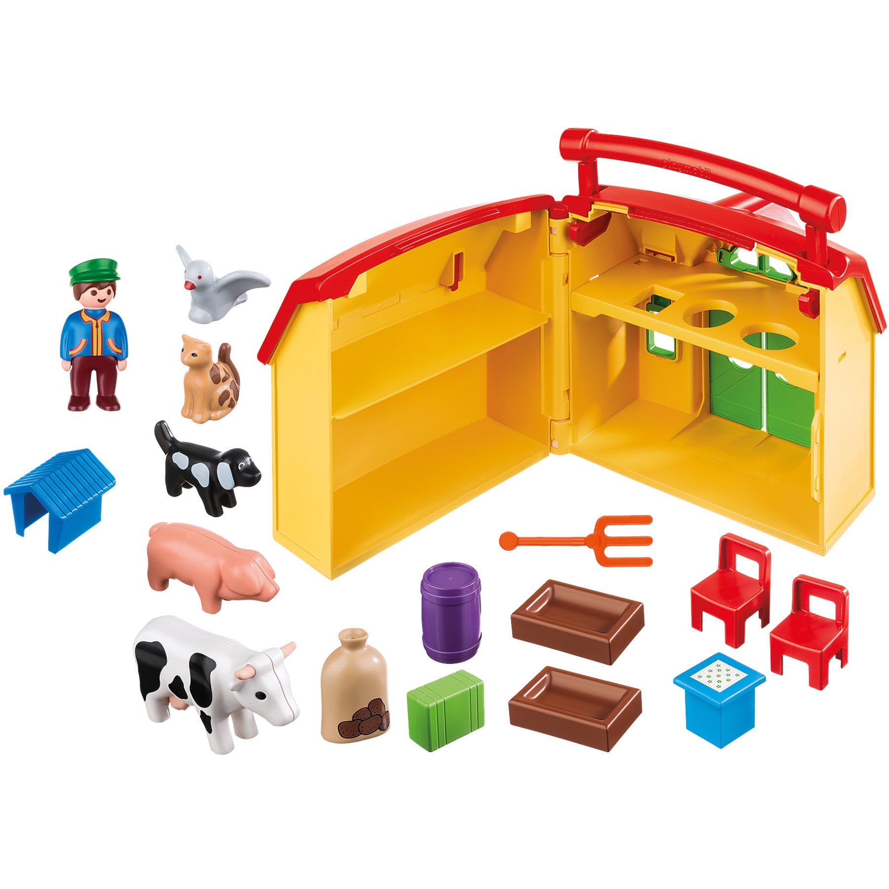 Playmobil 123 Take Along Farm 1