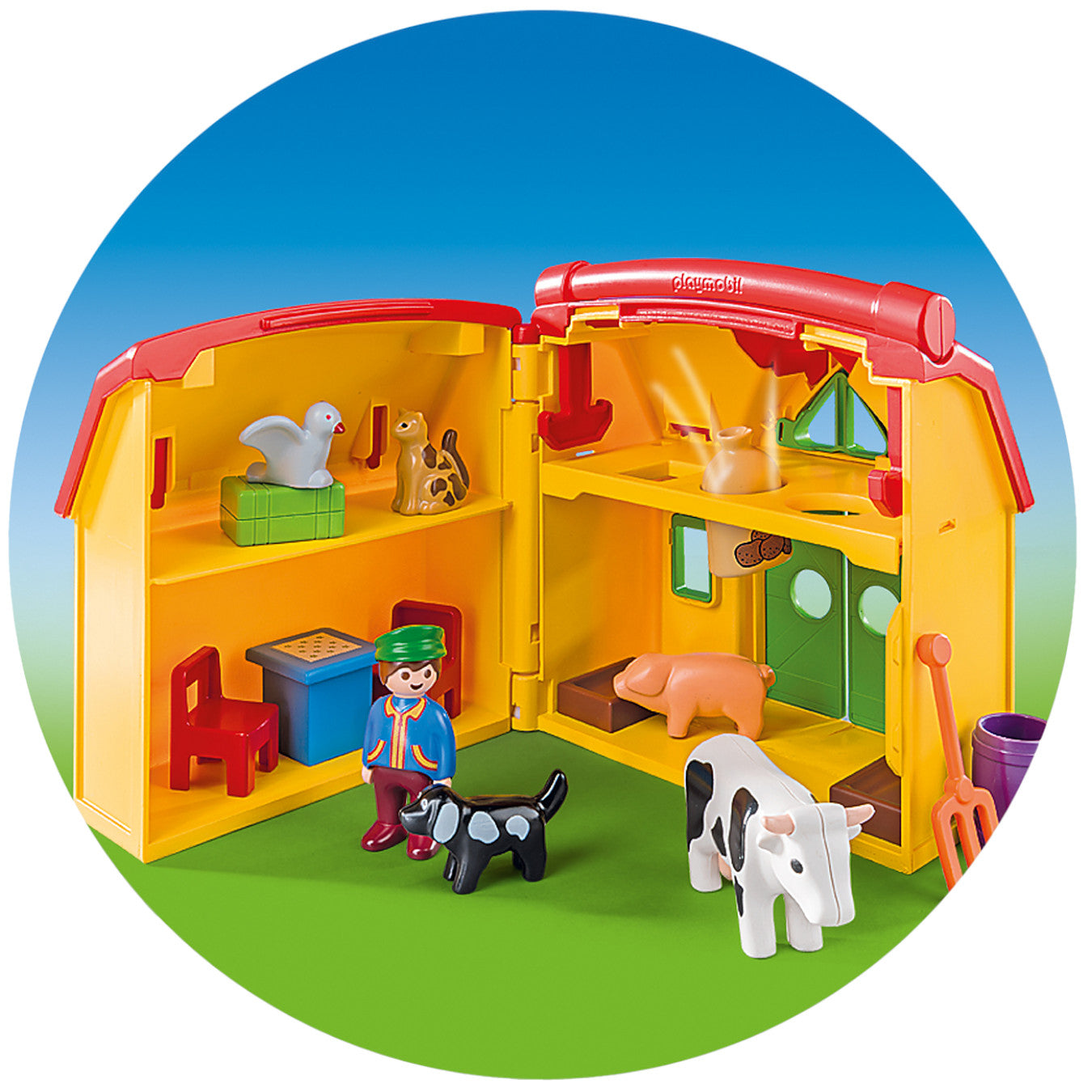 Playmobil 123 Take Along Farm 2