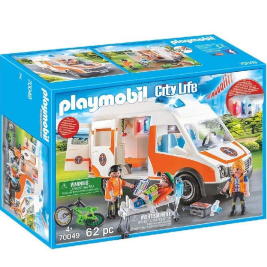 Playmobil Ambulance with Flashing Light