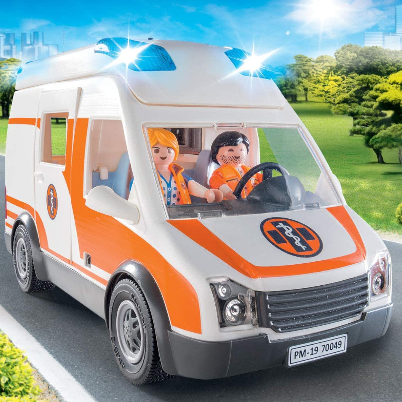 Playmobil Ambulance with Flashing Light 1