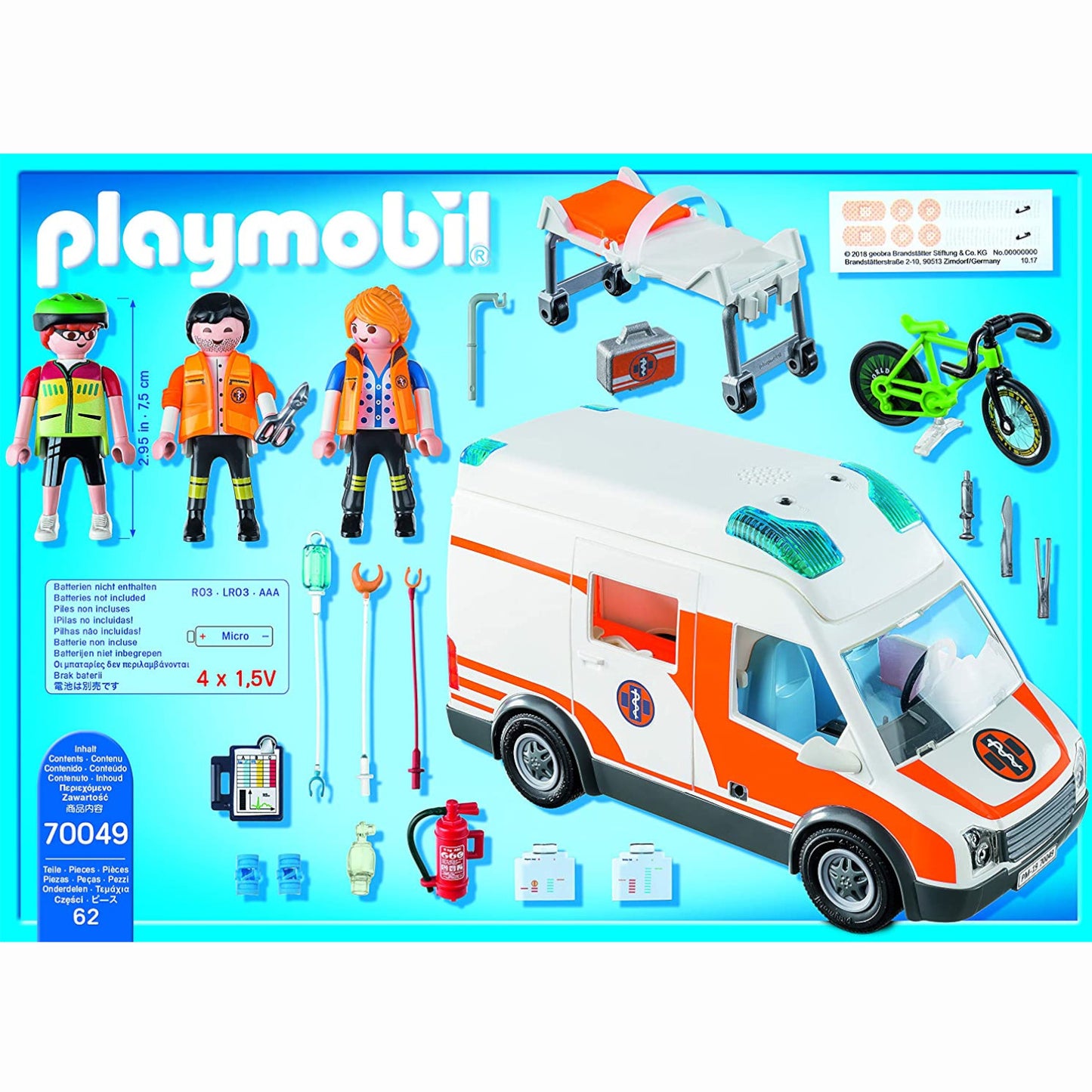Playmobil Ambulance with Flashing Light 5