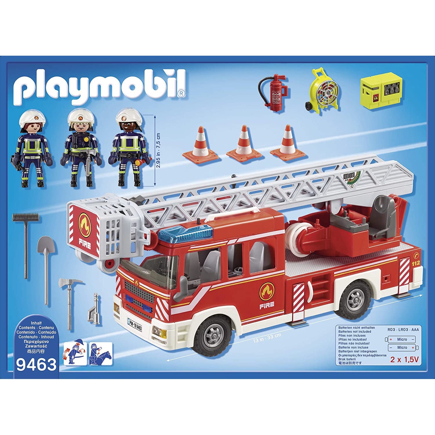 Playmobil Fire Engine with Ladder 3