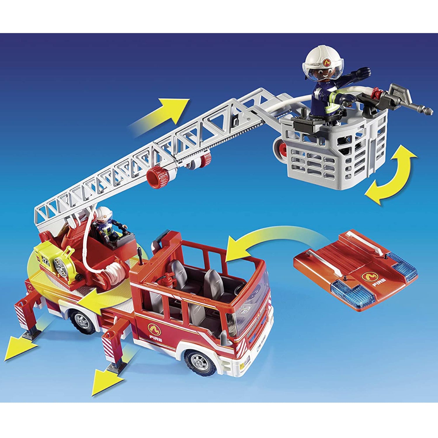 Playmobil Fire Engine with Ladder 2