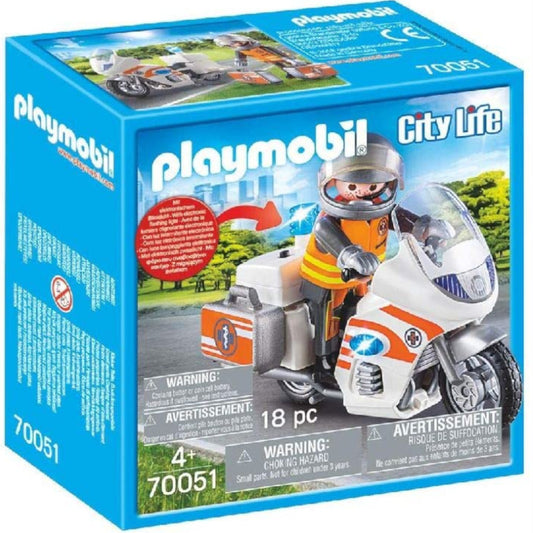 Playmobil Motorbike Emergency