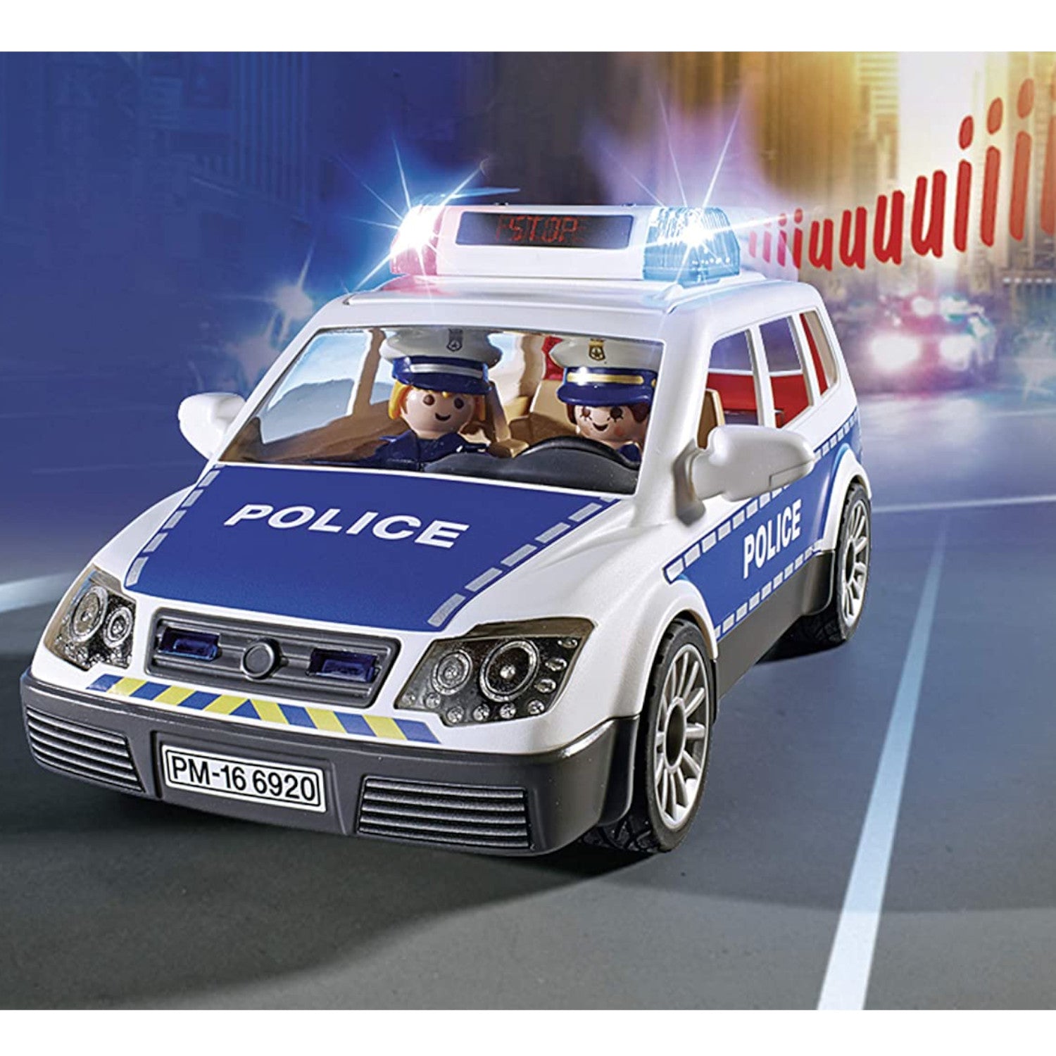 Playmobil Police Car with Lights and Sound 3