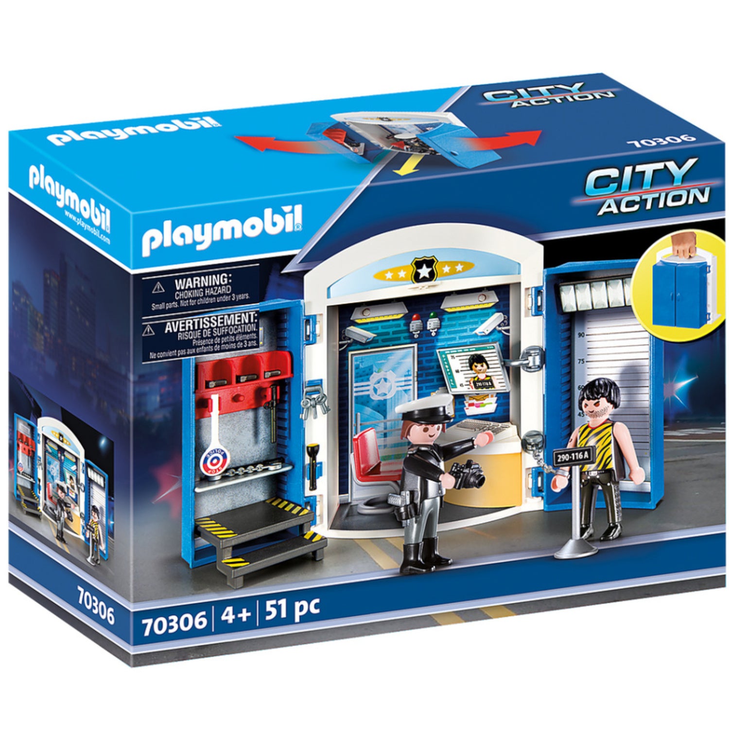 Playmobil Police Station Play Box